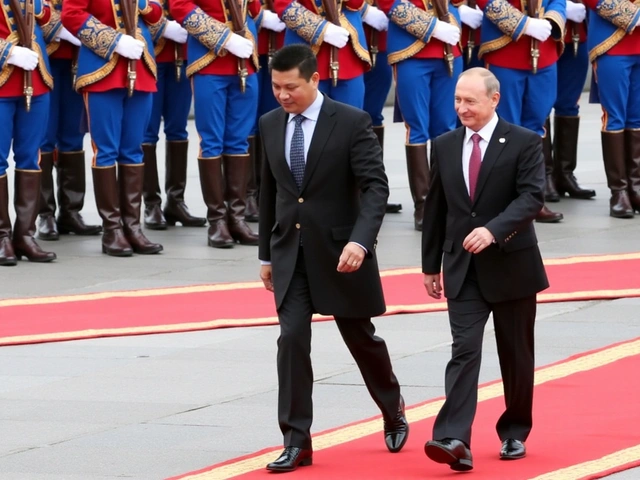 Vladimir Putin's Controversial Mongolia Visit Amid Calls for Arrest