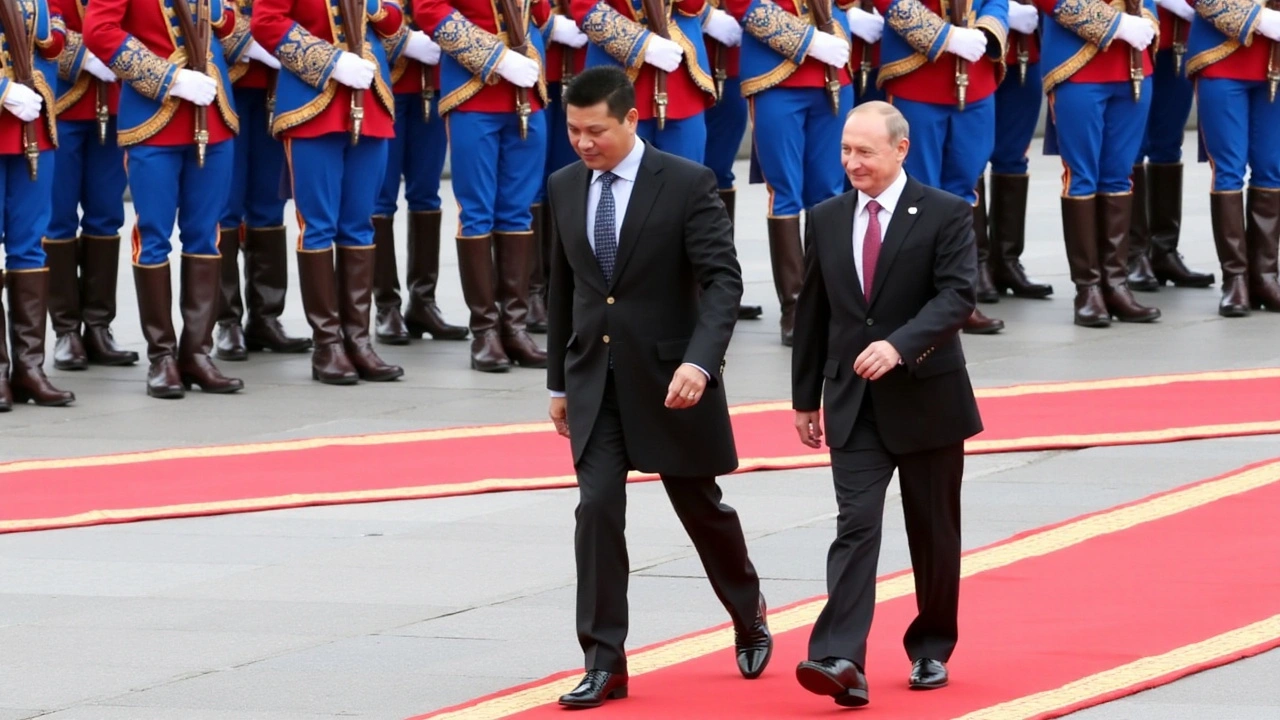 Vladimir Putin's Controversial Mongolia Visit Amid Calls for Arrest