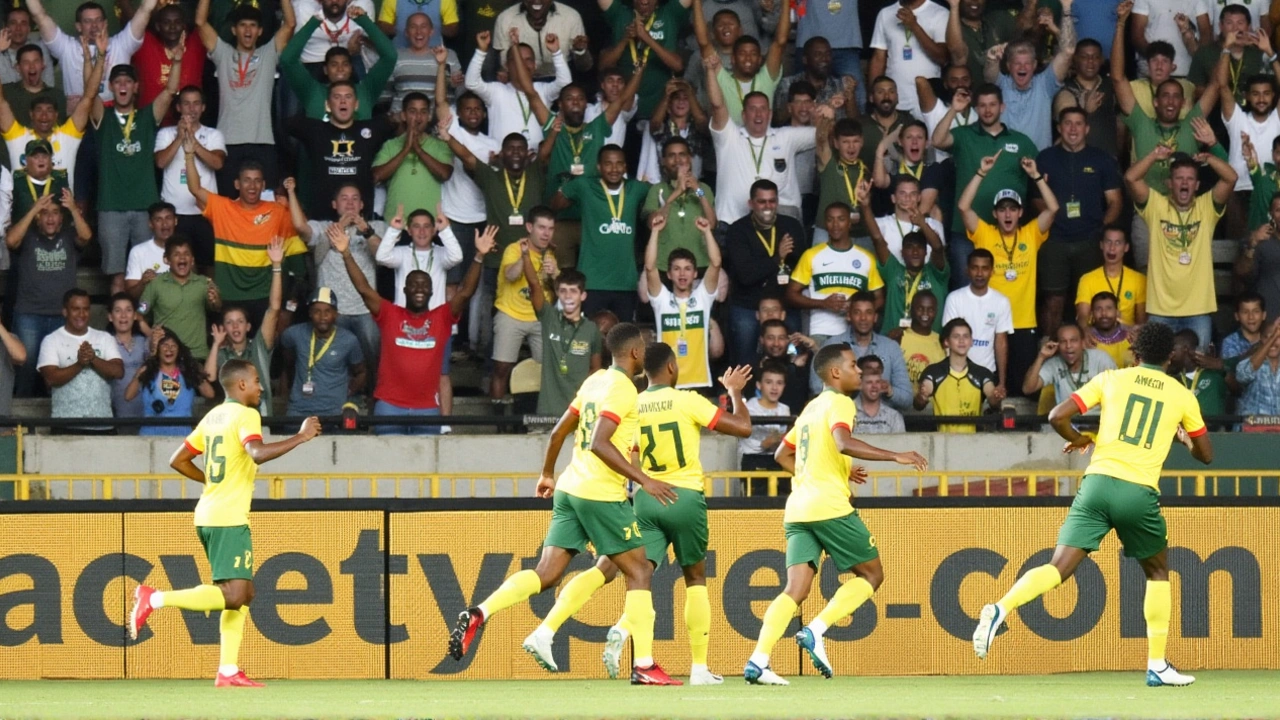 Teboho Mokoena's Masterclass Lead Bafana Bafana to Resounding Triumph Over Congo